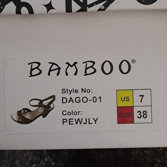 Silver Glitter Jelly Block High Heel Sandals Shoes NEW Platform Sz 7 - Picture 8 of 8